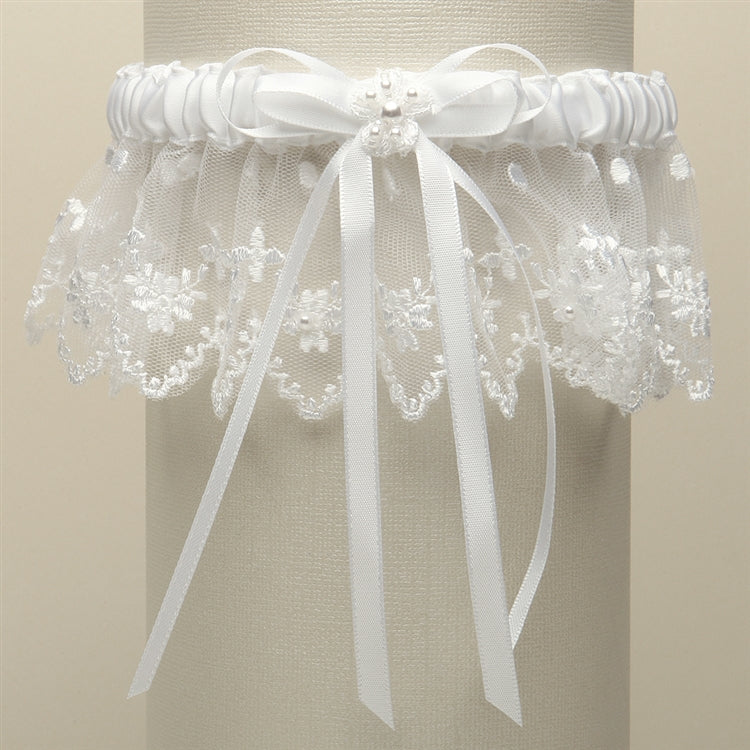 4398 White Garter